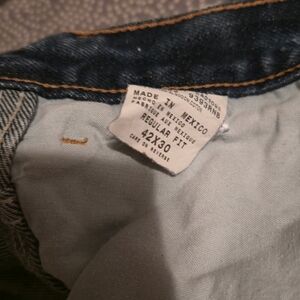 Dickies Men's Relaxed Fit Jeans - Dark Blue